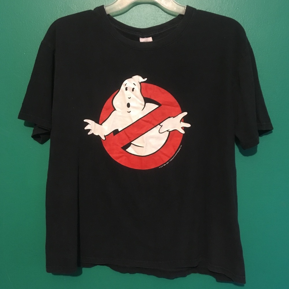 Ghostbusters Graphic Tee shirt Vintage Dated Large